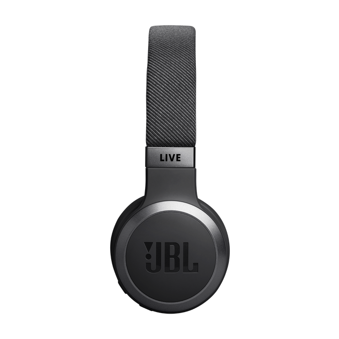 JBL Live 670NC - Black - Wireless On-Ear Headphones with True Adaptive Noise Cancelling - Right image number null